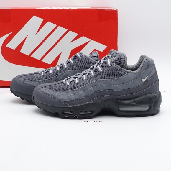 SLD NEW Nike Air Max 95 Sneakers HF0121-001 Dark Grey/White - Picture 1 of 8